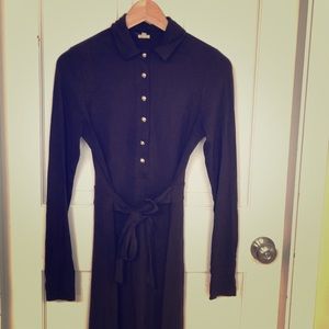 JCrew brown knee length dress, sz small